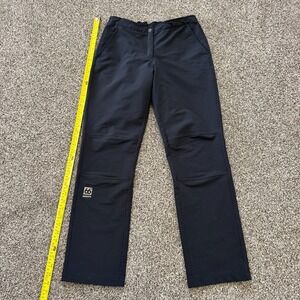 66 North Iceland Sulur Softshell Pants Women XL Black Hiking Trekking 32x30